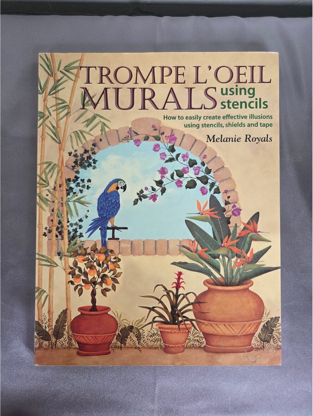 Trompe L'Oeil Murals Using Stencils by Melanie Royals